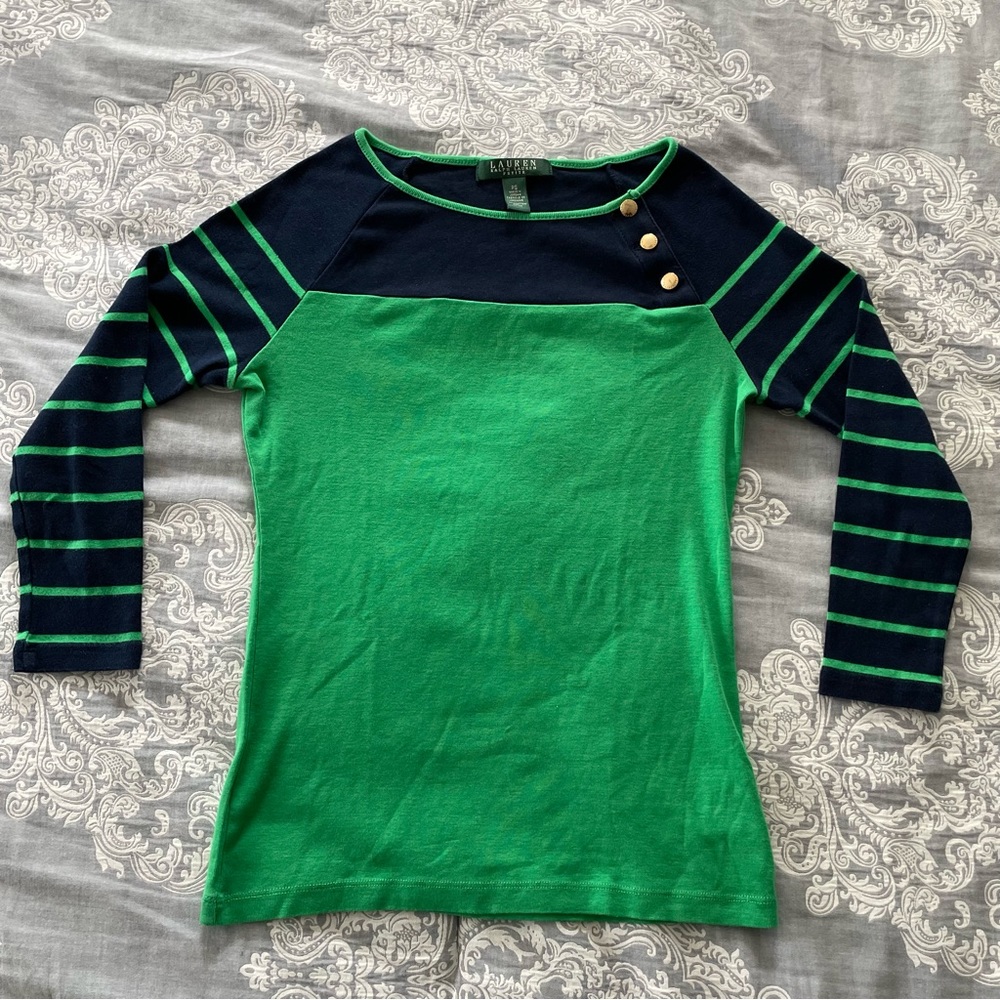 LRL Striped tee